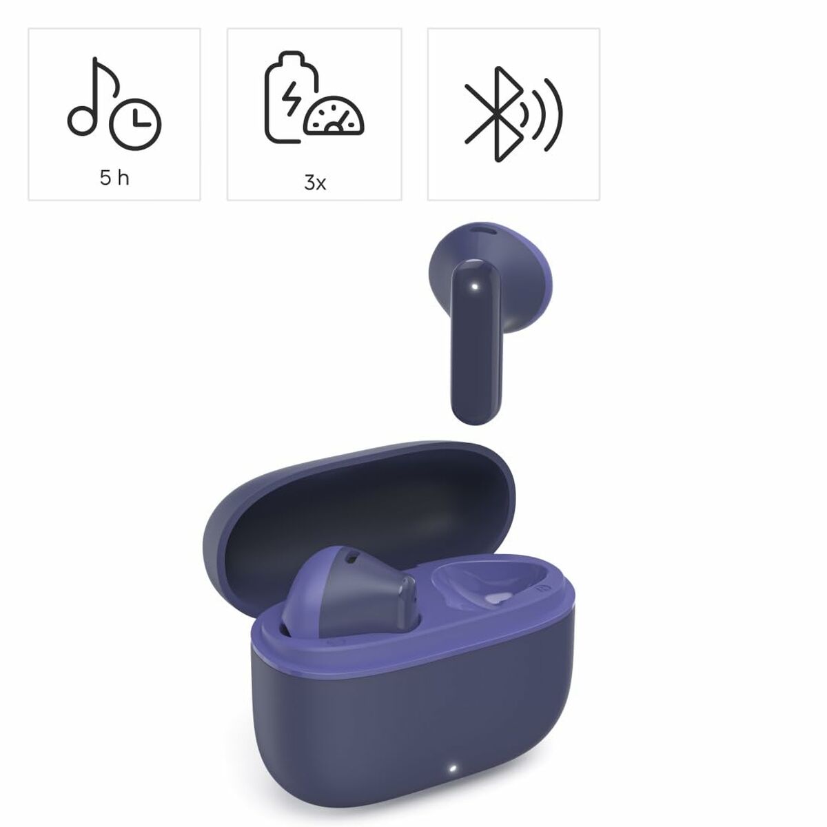 Picture of Headphones Hama 00221754 Blue