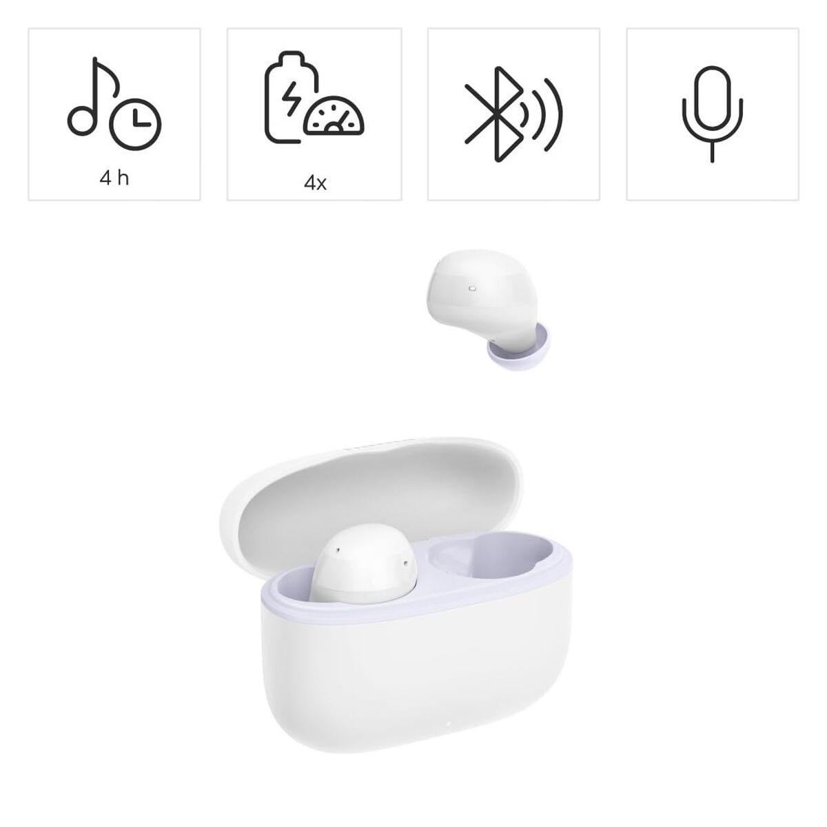 Image de Headphones Hama 00221759 White