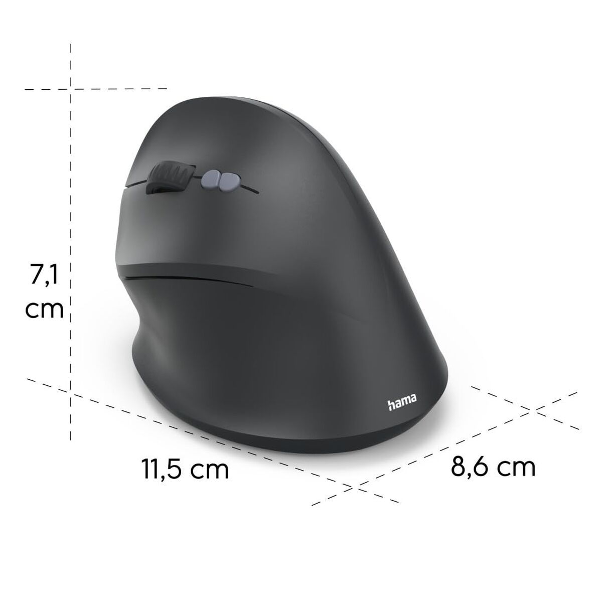 Bild von Mouse Hama 00173089 Black 18000 dpi 1800 dpi
