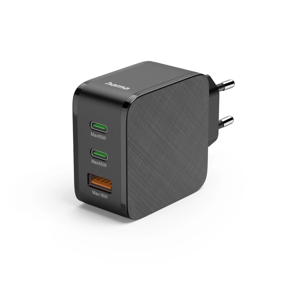 Image de Wall Charger Hama 00201961 Black 65 W
