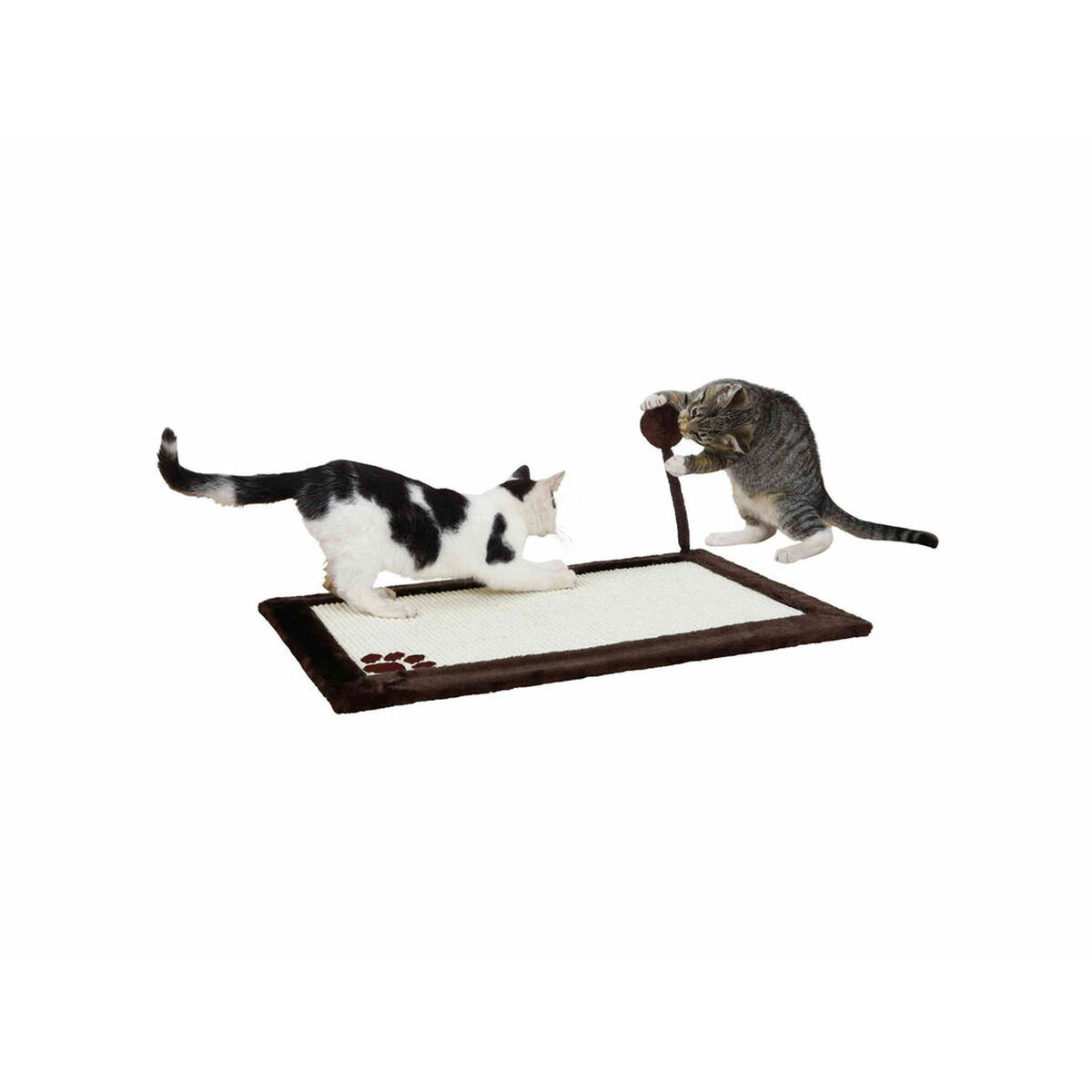 Krabpaal voor Katten Trixie Bruin Natuurlijk Polyester Sisal EVA 70 × 45 cm