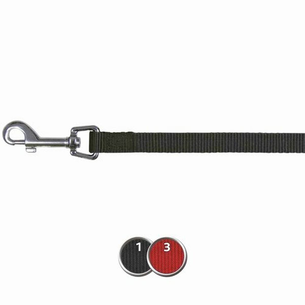 Dog Lead Trixie Classic Black XS XS/S, view 4