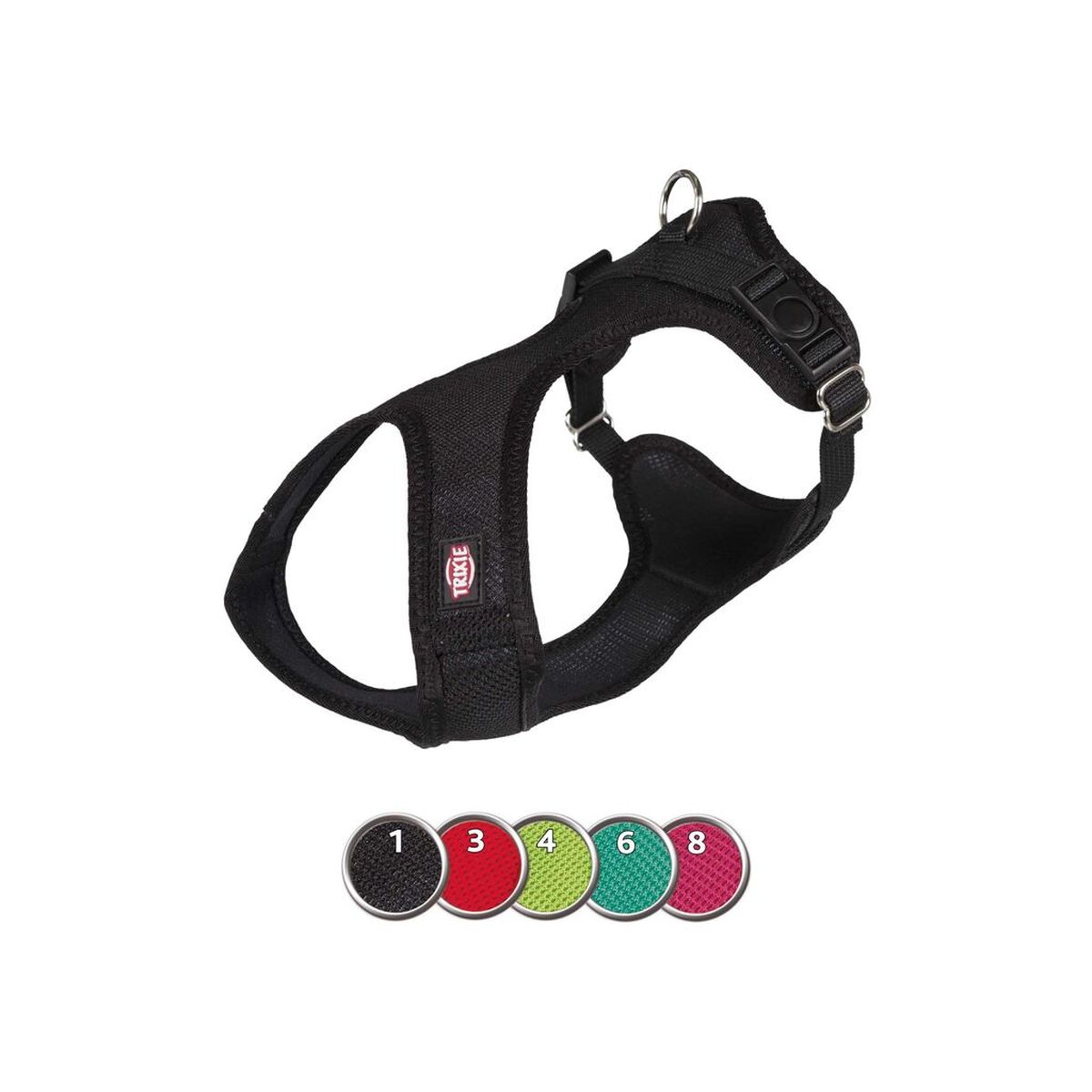 Dog Harness Trixie Comfort Sof Azul Océano S/M, view 3