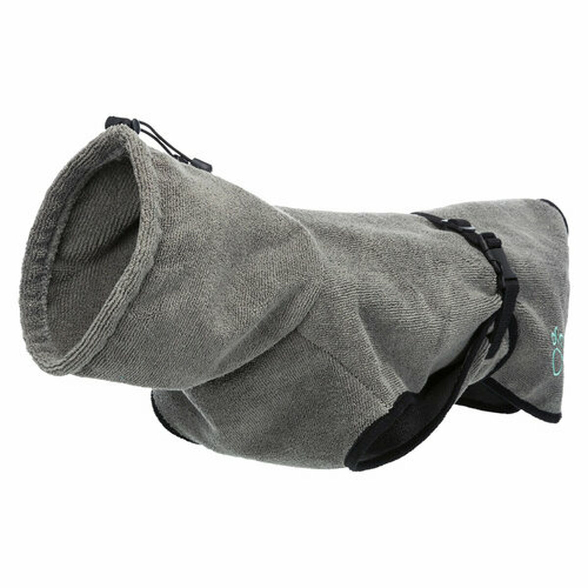 Dog bathrobe Trixie Grey S, view 4
