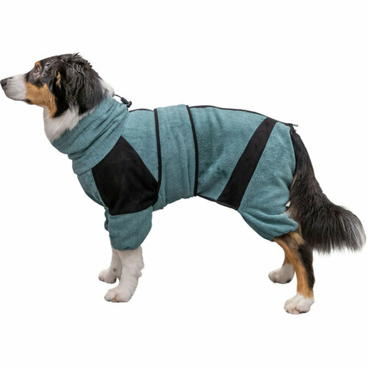 Dog bathrobe Trixie Blue S, view 2