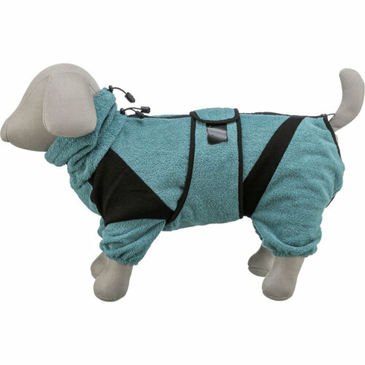 Dog bathrobe Trixie Blue M, view 6