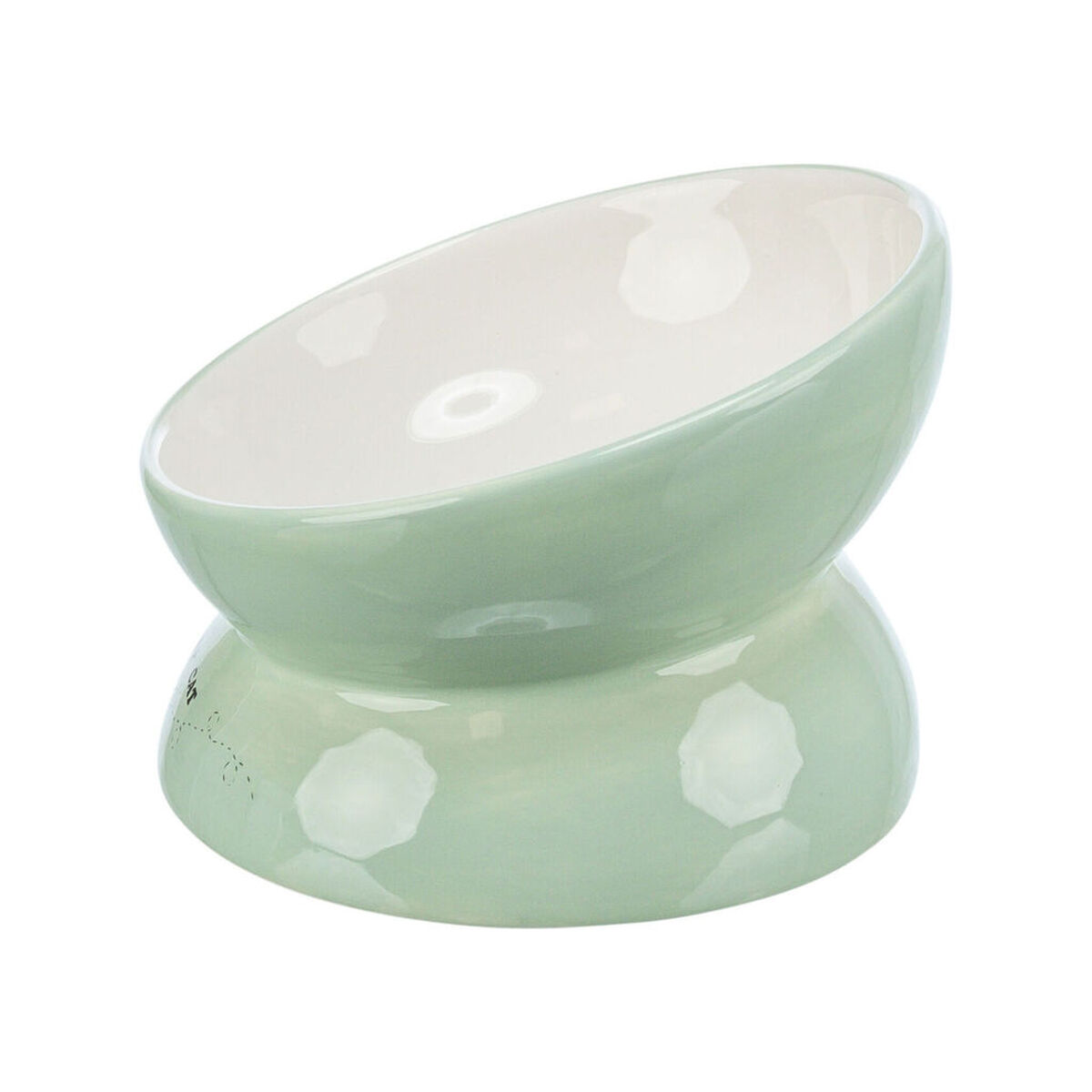 Dog Feeder Trixie White Green Ø 13 cm 150 ml, view 3