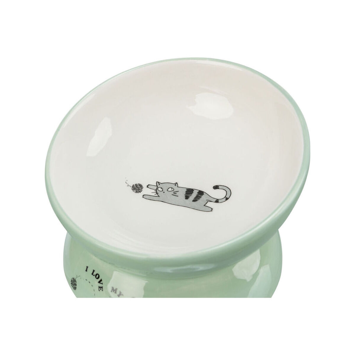 Dog Feeder Trixie White Green Ø 13 cm 150 ml, view 5
