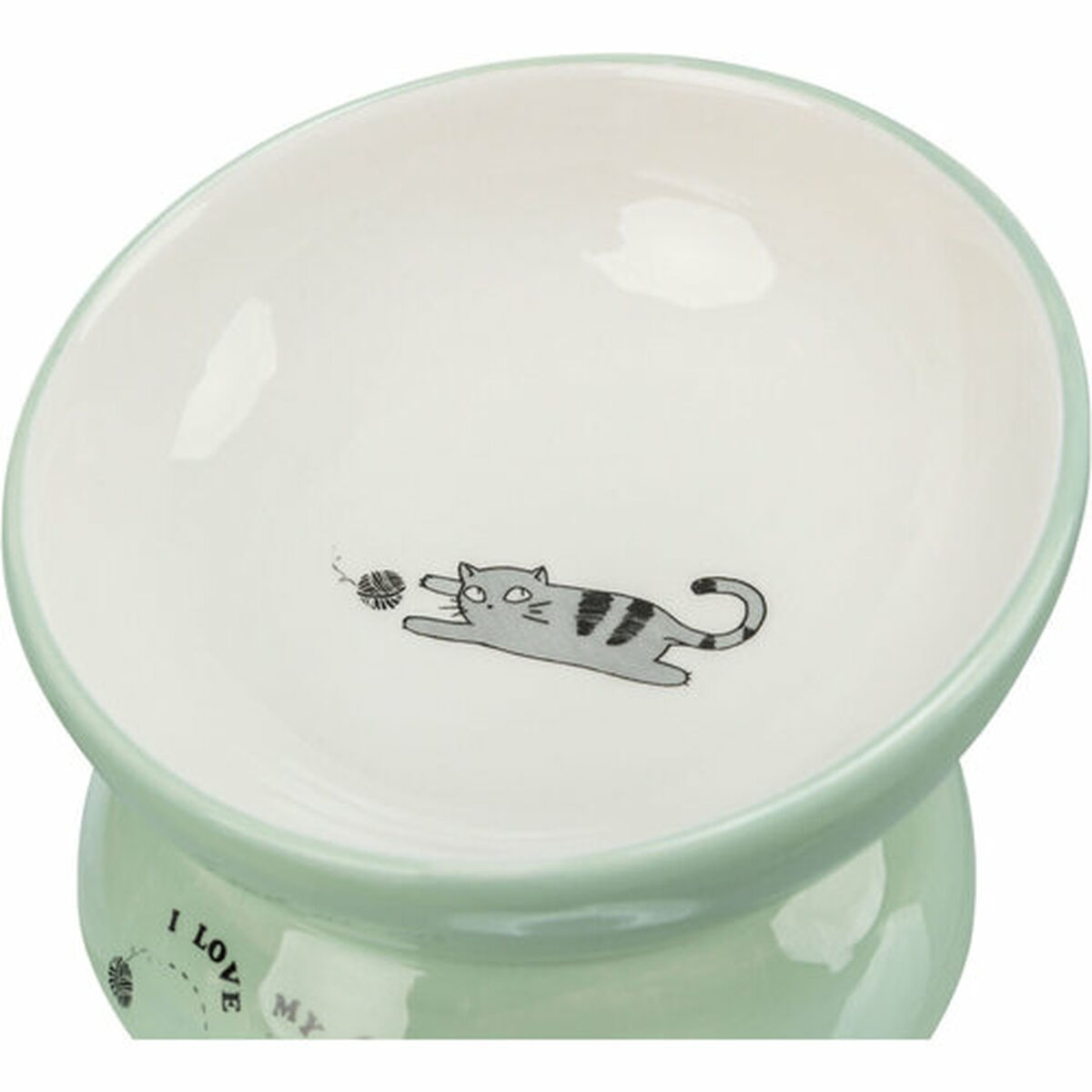 Dog Feeder Trixie White Green Ø 13 cm 150 ml, view 6