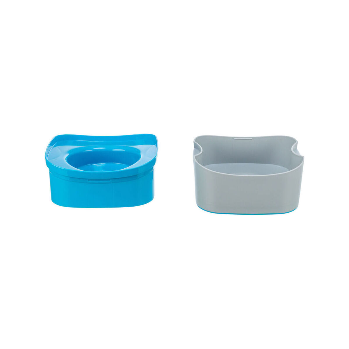 Verfrissende Drinkbak voor Huisdieren Trixie Blauw Donker grijs 21 x 11 x 21 cm