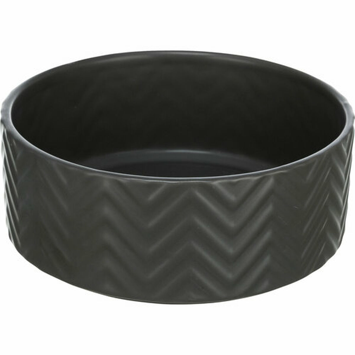 Voerbak voor honden Trixie Zwart Ø 16 cm 900 ml