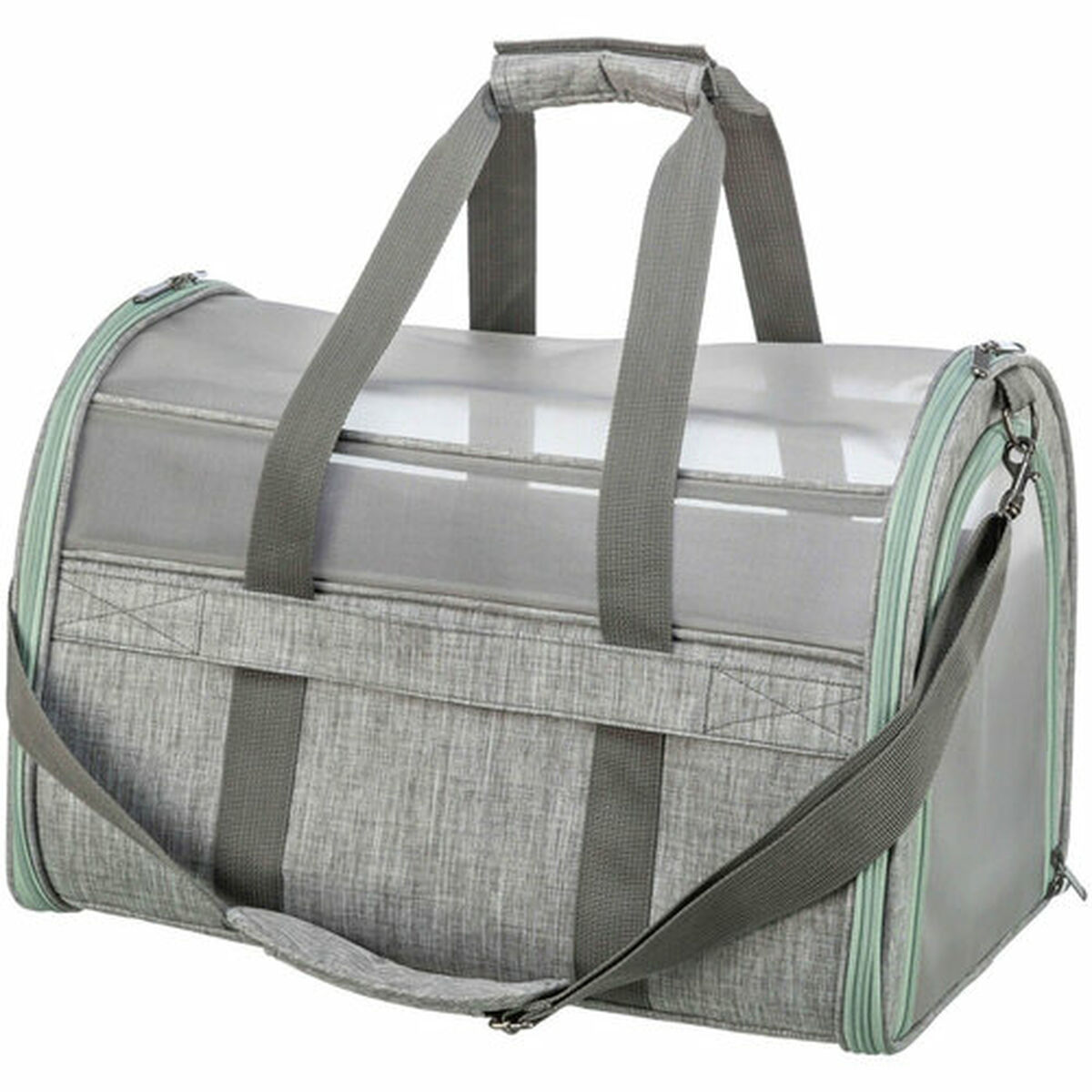 Pet Handbag Trixie Dillon Grey Mint 33 × 32 × 54 cm, view 2