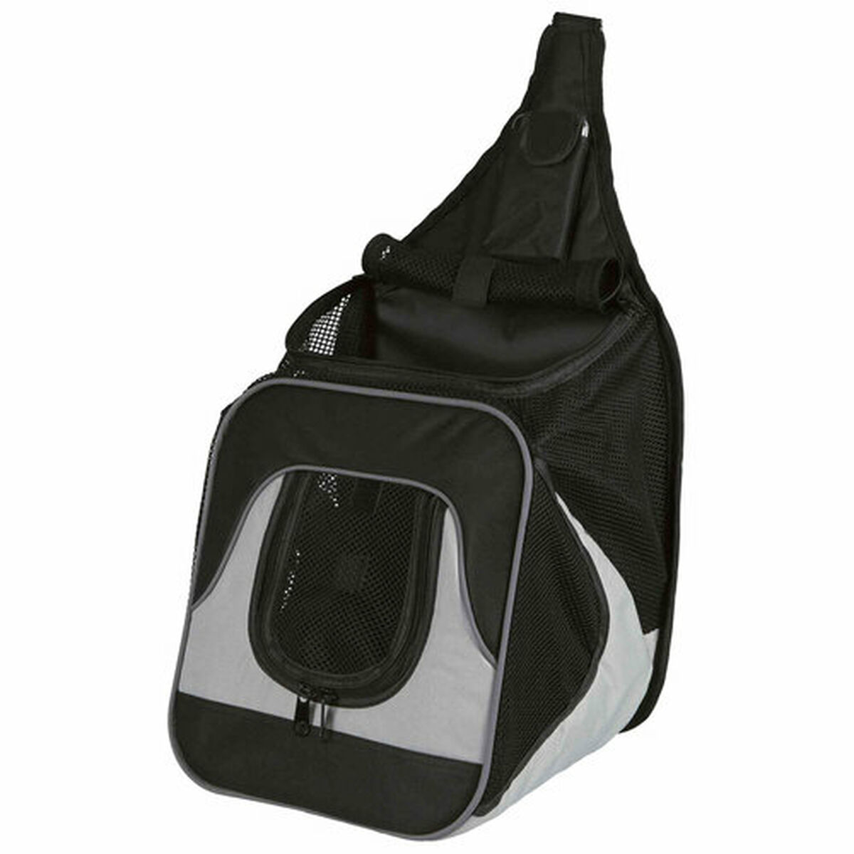 Pet Backpack Trixie Savina Black Grey 30 × 33 × 26 CM, view 4