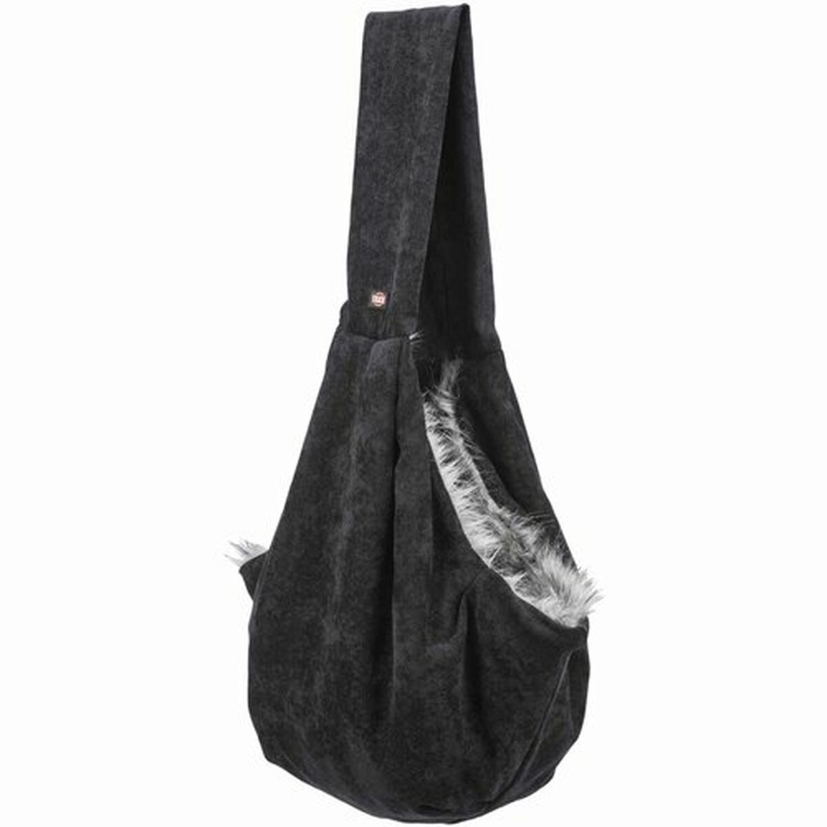 Over the Shoulder Pet Handbag Trixie Soft Black Grey 22 × 20 × 60 CM, view 2