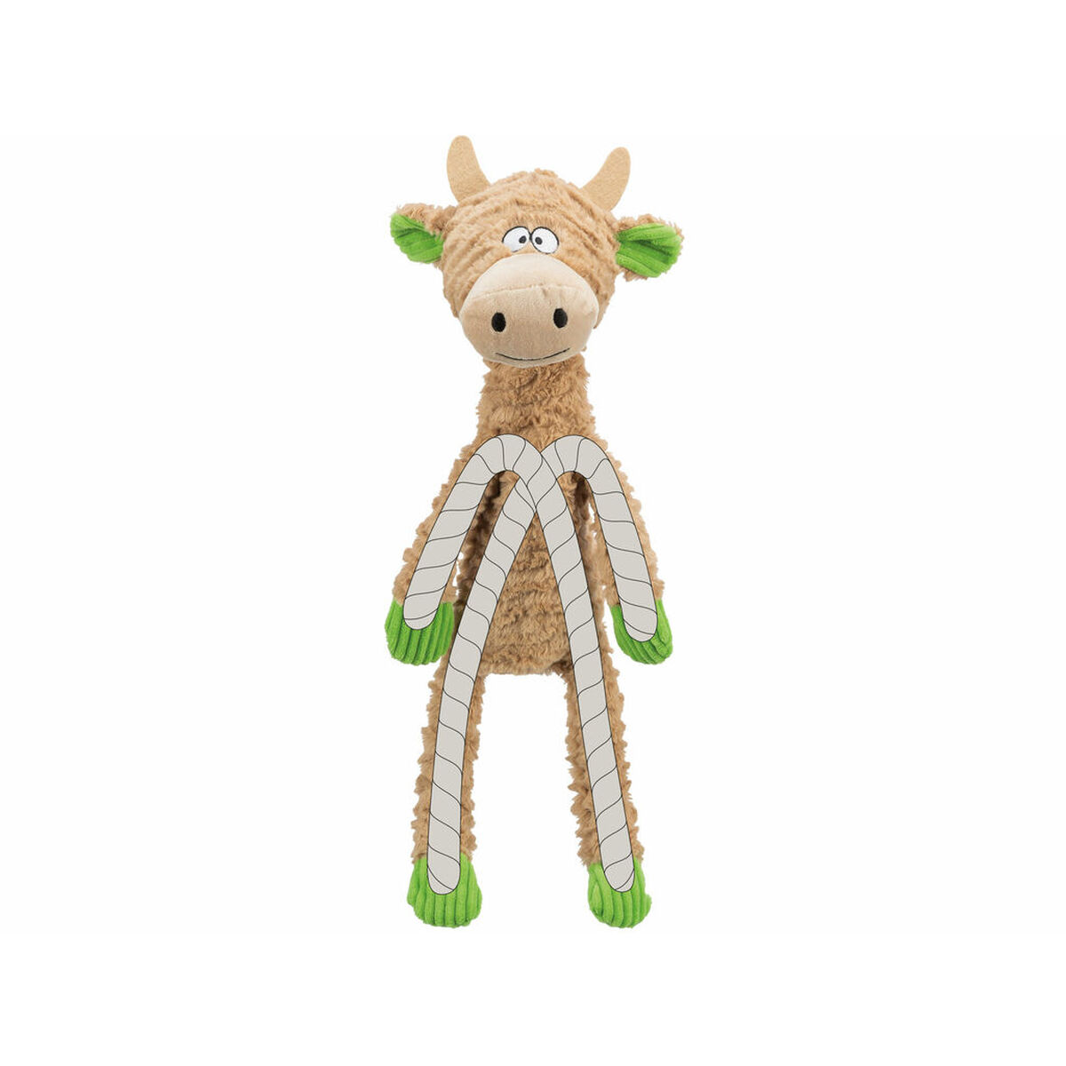 Soft toy for dogs Trixie Polyester Plush Cotton Cow 50 cm, view 3