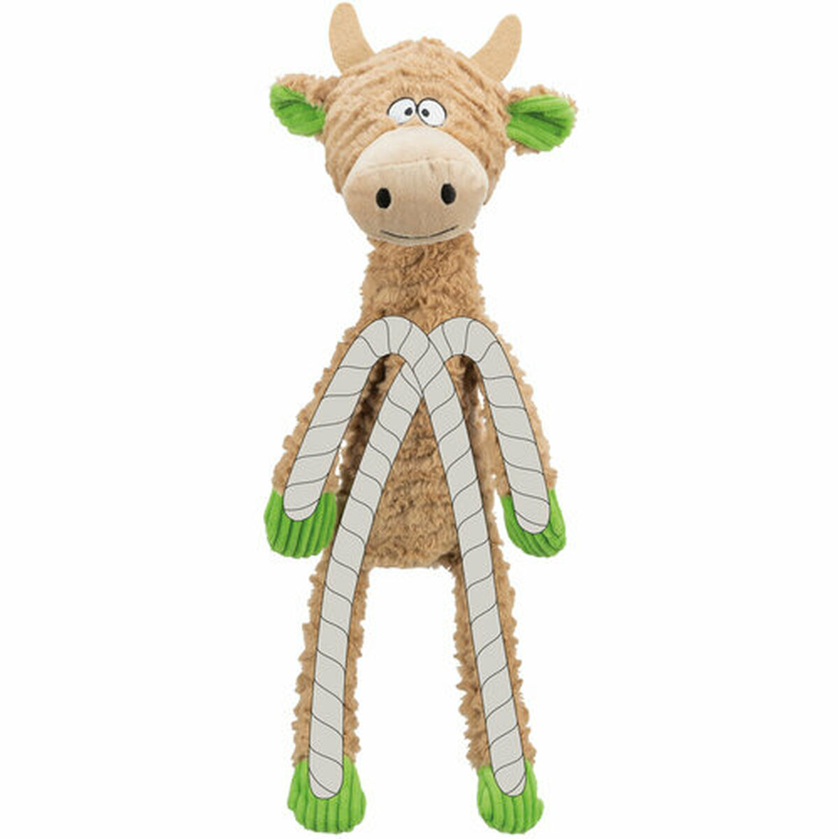 Soft toy for dogs Trixie Polyester Plush Cotton Cow 50 cm, view 4