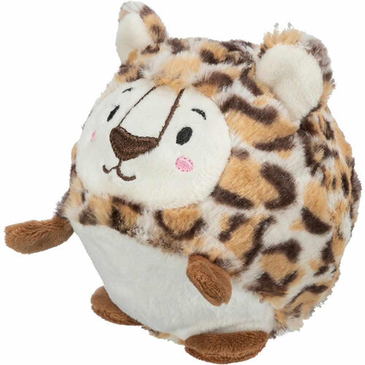 Soft toy for dogs Trixie Polyester Plush Natural rubber Leopard 13 cm, view 2