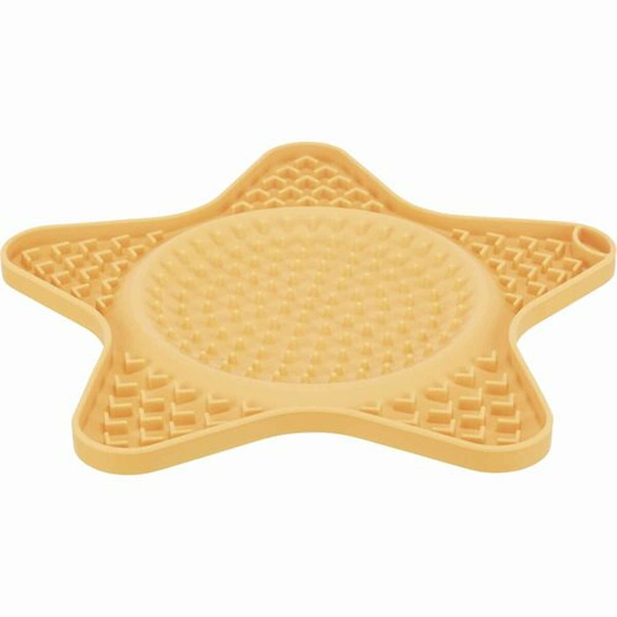 Dierenvoederbak Trixie 00034982 Geel Siliconen 23,5 cm