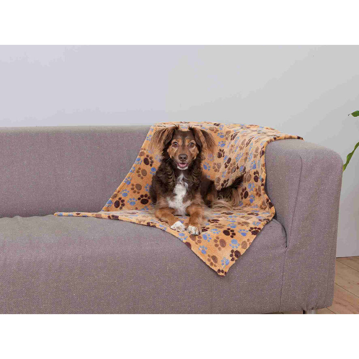 Pet blanket Trixie Laslo Beige 100 × 70 CM, view 5