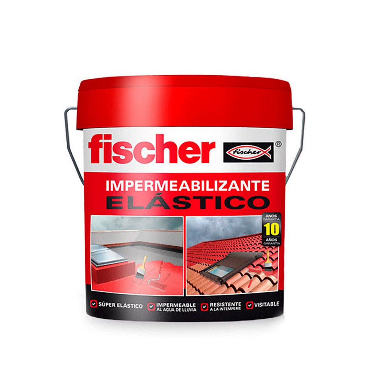 Imperméabilisation Fischer 547159 Gris 4 L