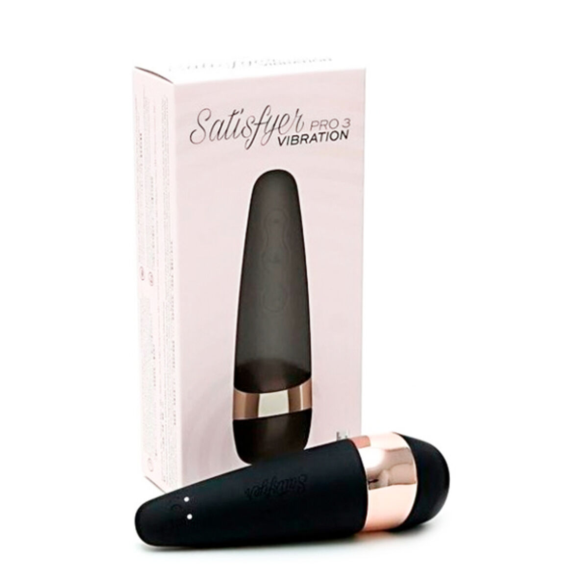 Stimulátor klitorisu Pro 3 Vibration Satisfyer Pro 3+ Černý