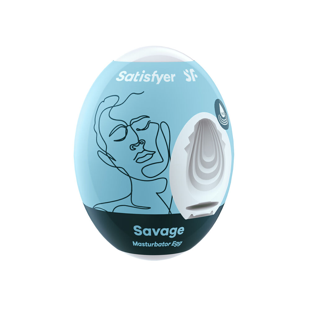 Masturbation Egg Satisfyer Savage Blue