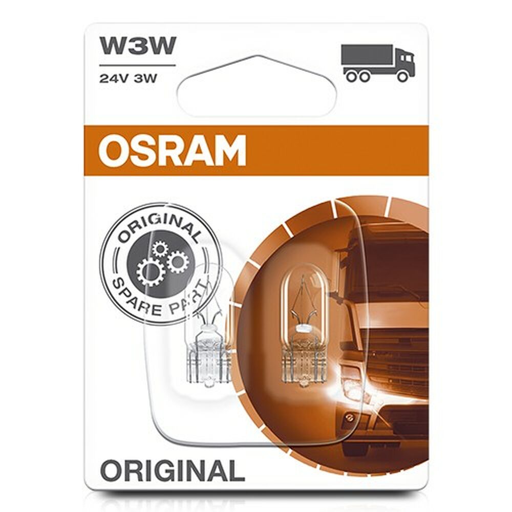 Ampoule pour voiture Osram OS2841-02B 3W Camion 24 V W3W