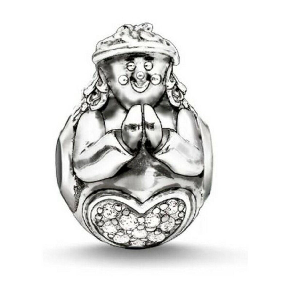 Perle de verre Femme Thomas Sabo K0182-643-14 (1 cm) Argenté (1 cm)