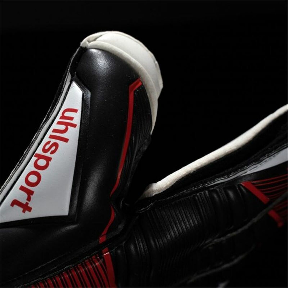 Keeperhandschoenen Uhlsport Powerline Soft Flex Zwart Volwassenen