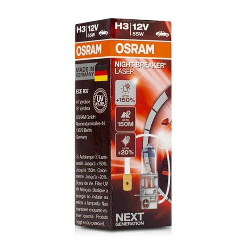Ampoule pour voiture Osram 64151NL H3 12V 55W