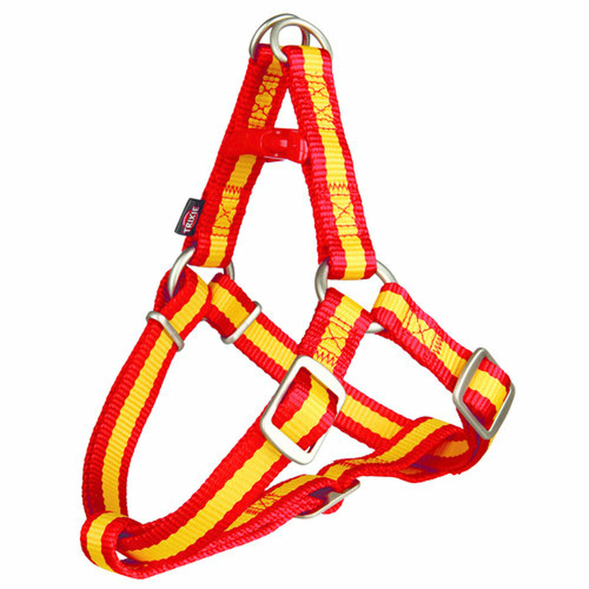 Image secondaire de Harnais pour chien Trixie Premium Jaune Rouge XS/S 50-65 cm