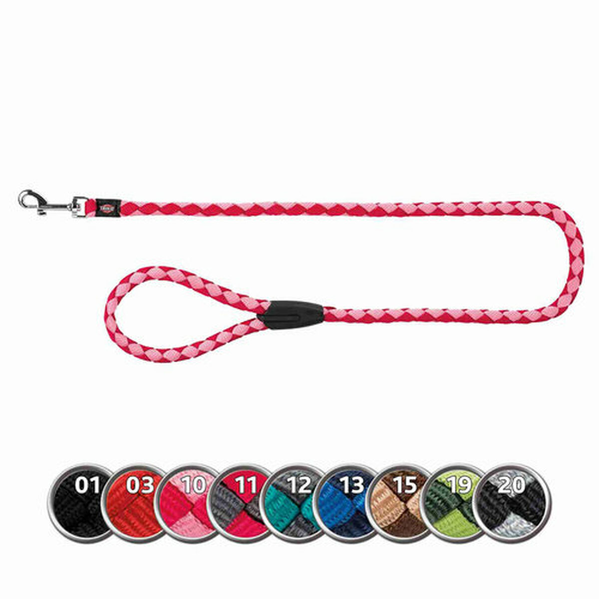 Dog Lead Trixie New Cavo Graphite Fuchsia S/M, view 4