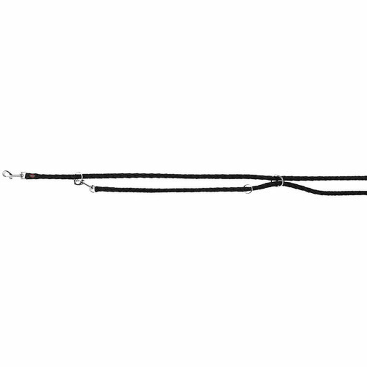 Adjustable dog leash Trixie Cavo Black S/M 2 m, view 2