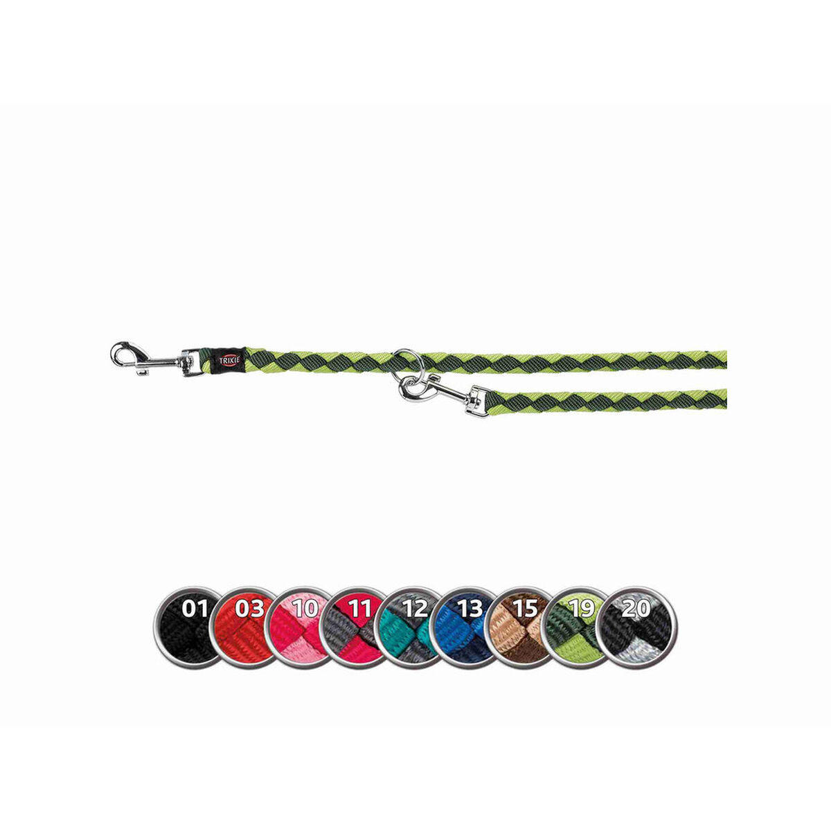 Adjustable dog leash Trixie Cavo Red S/M 2 m, view 3