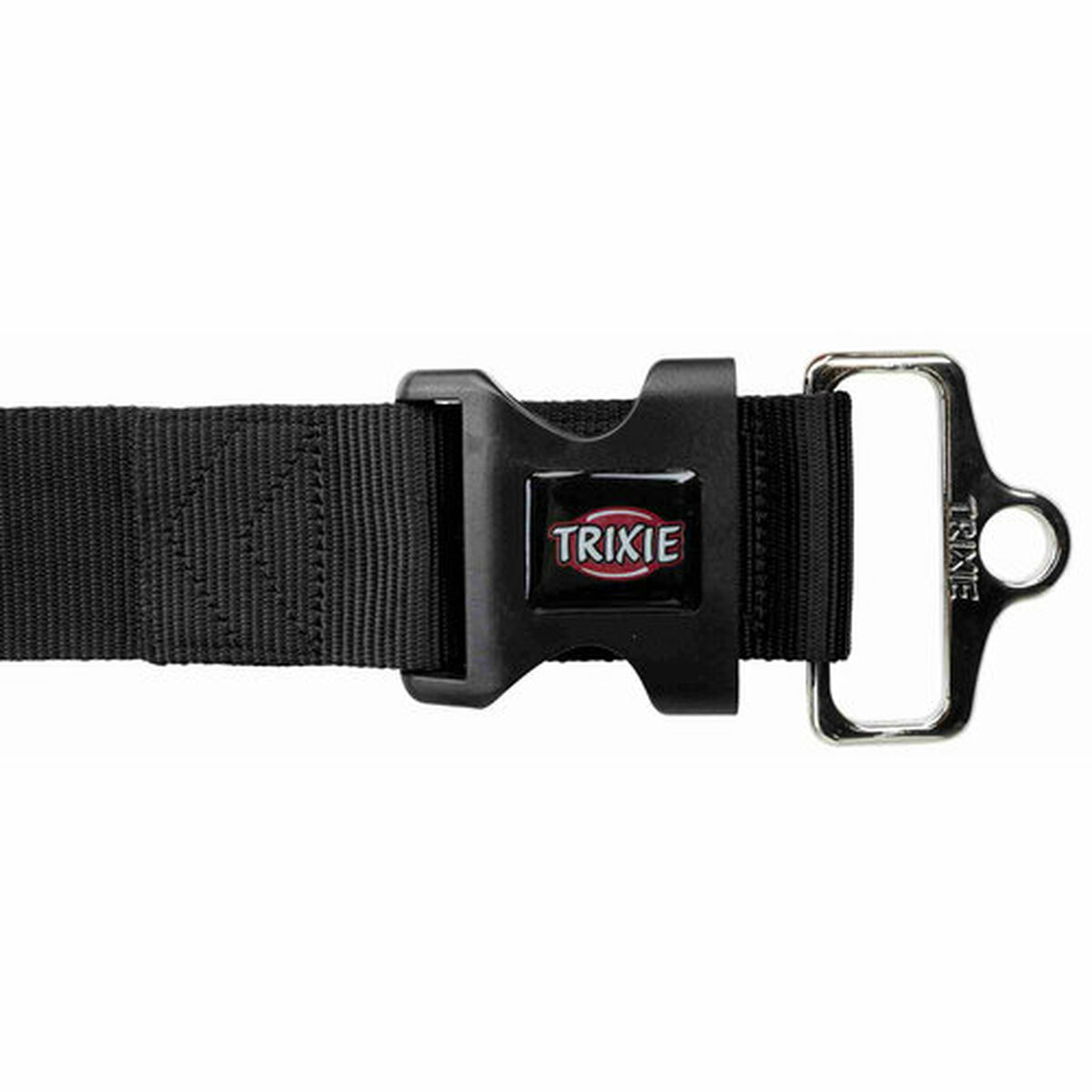 Hondenhalsband Trixie New Premium Zwart M/L 40-60 cm