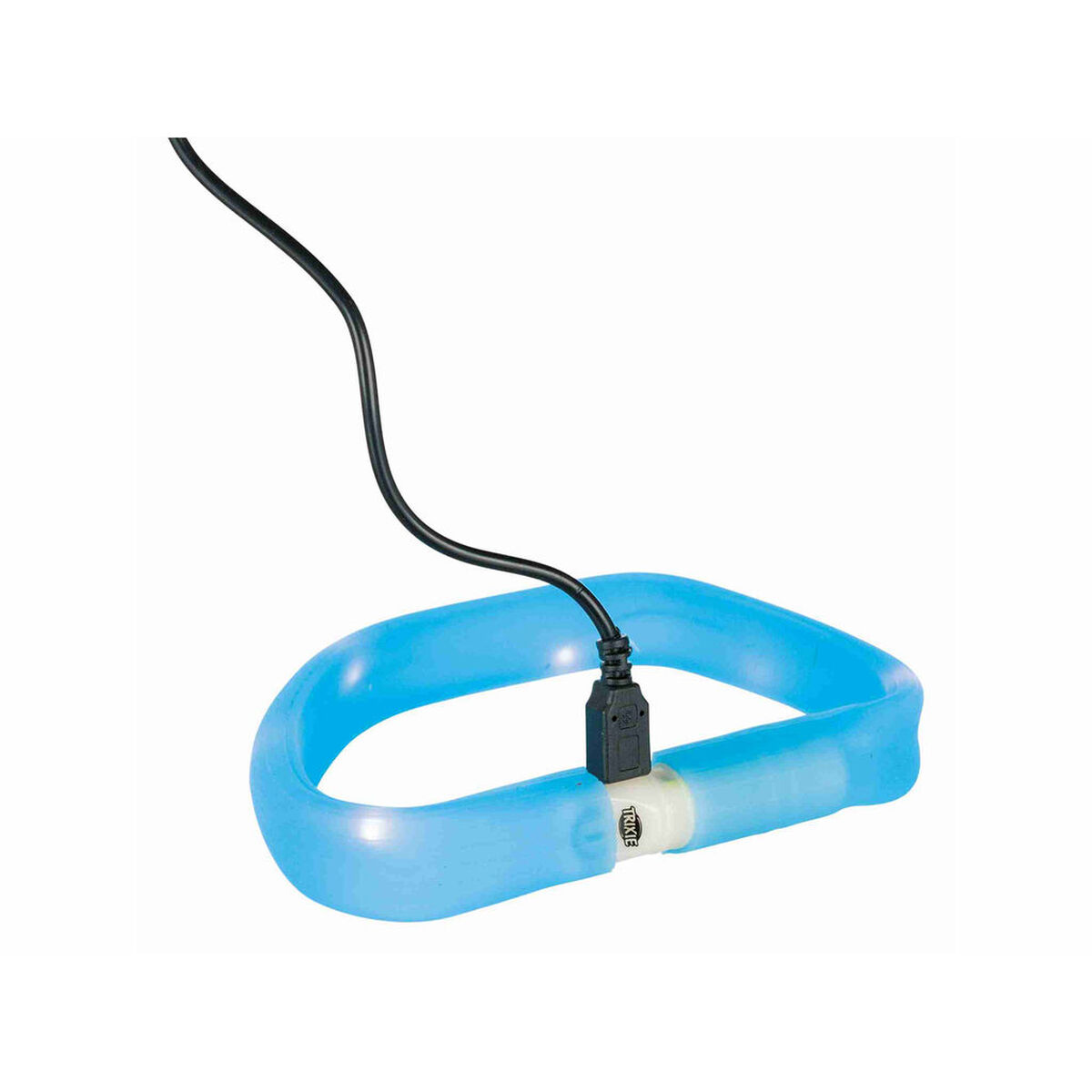 LED Collar for Pets Trixie Flash USB Blue L/XL, view 5