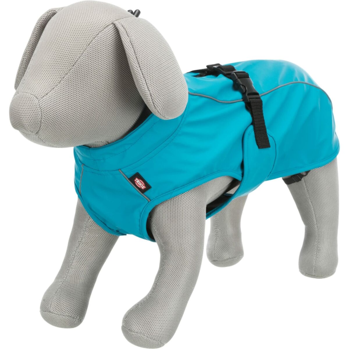 Dog raincoat Trixie Vimy Turquoise M, view 2