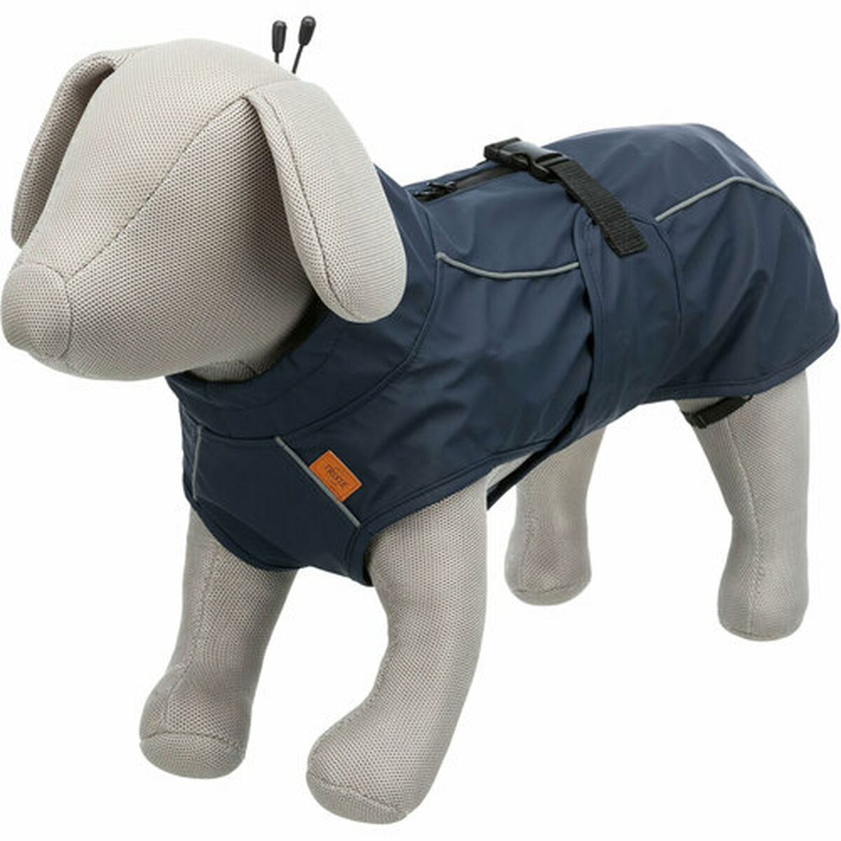 Dog raincoat Trixie Husum Dark blue M, view 4
