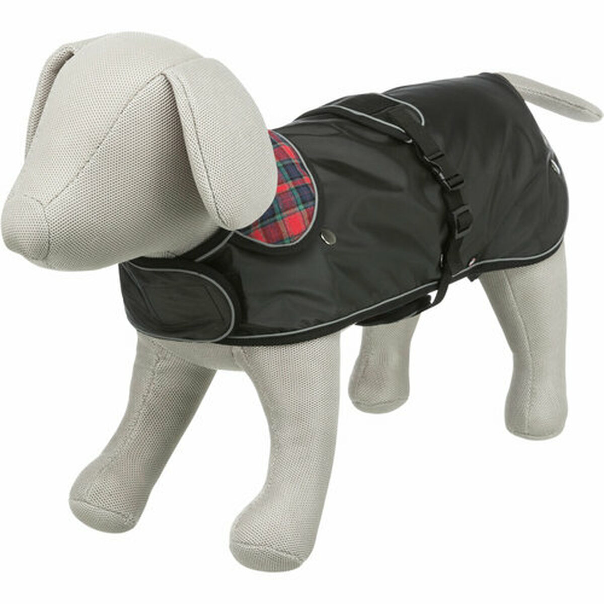 Dog Coat Trixie Hermy Black Red XS, view 4