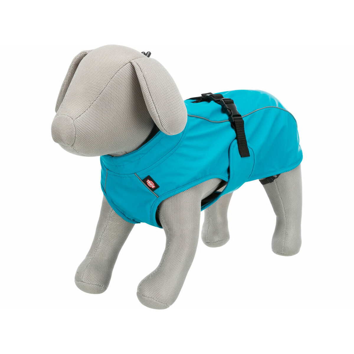 Dog raincoat Trixie Vimy Turquoise XL, view 3