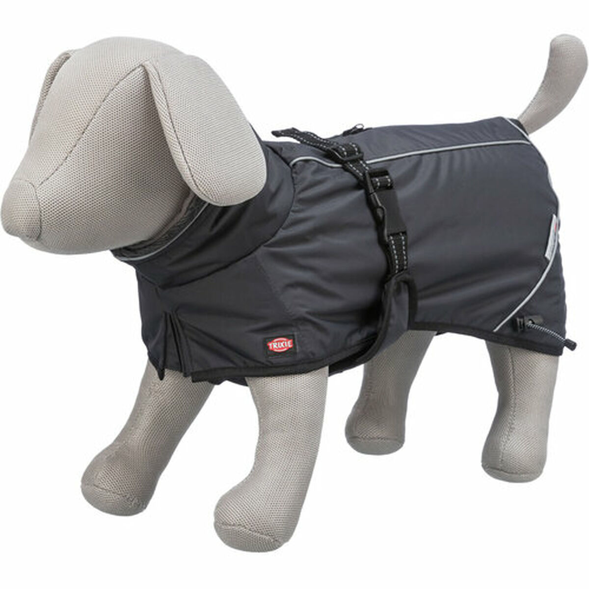 Dog Coat Trixie Calvi Black S, view 4