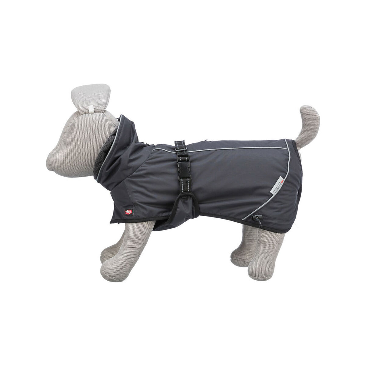 Dog Coat Trixie Calvi Black S, view 5