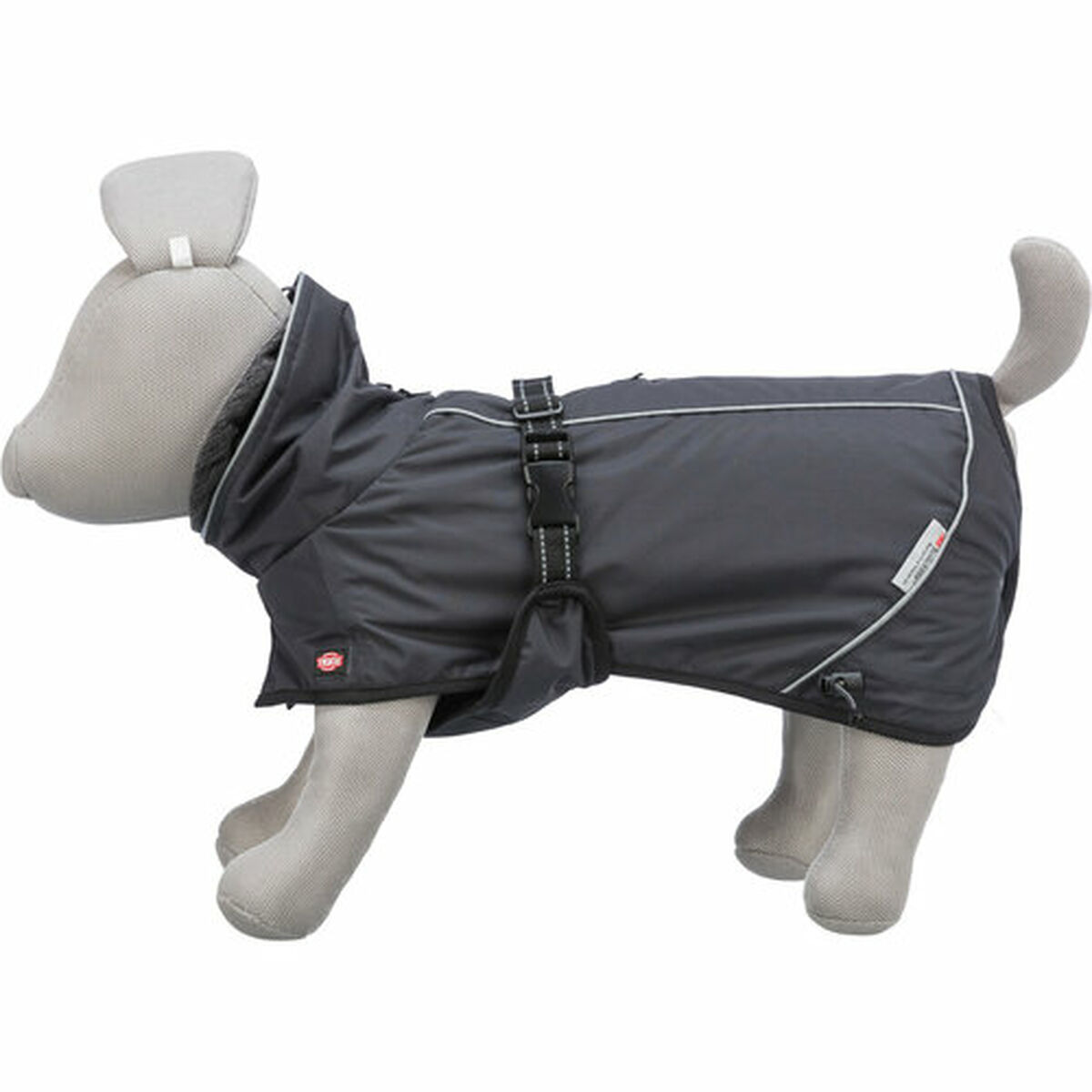Dog Coat Trixie Calvi Black S, view 6