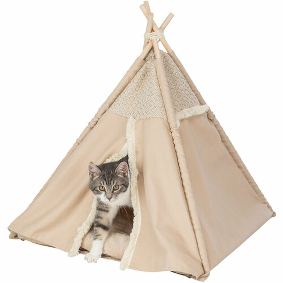 Pet bed Trixie Beige 55 × 65 × 55 cm, view 2