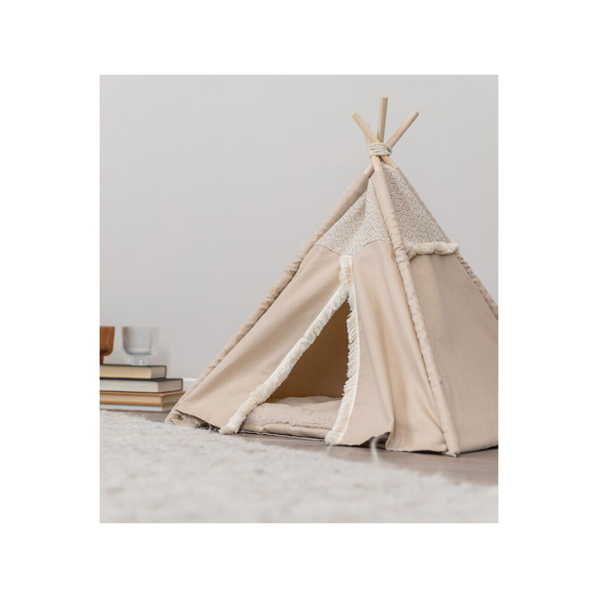 Pet bed Trixie Beige 55 × 65 × 55 cm, view 3