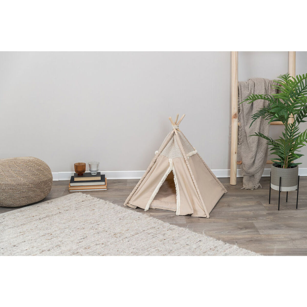 Pet bed Trixie Beige 55 × 65 × 55 cm, view 5