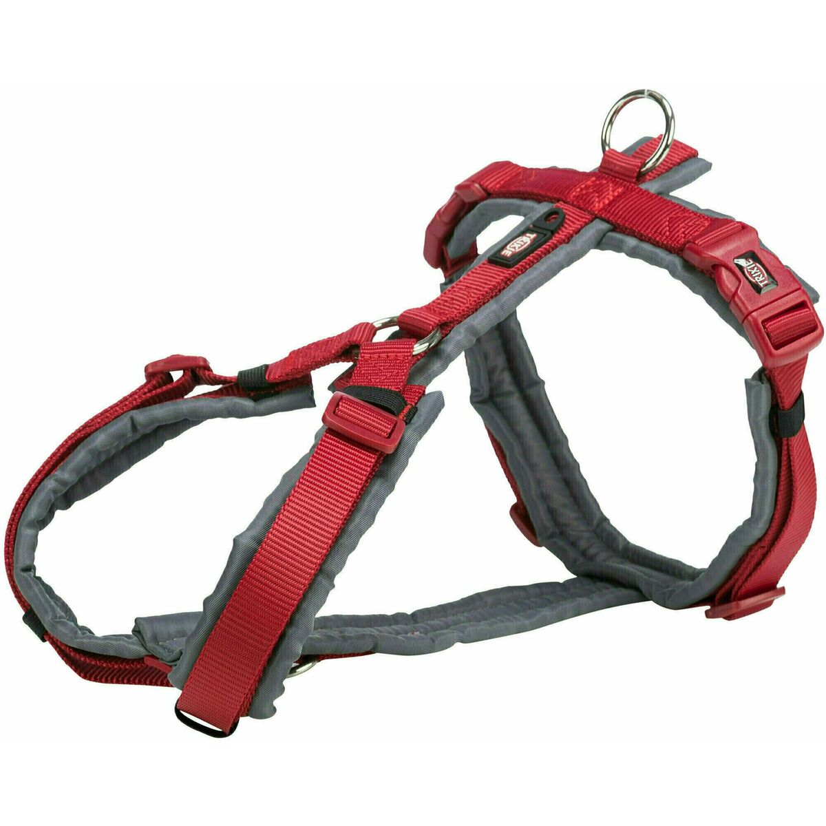Dog Harness Trixie Premium Trekking Red Graphite S, view 2