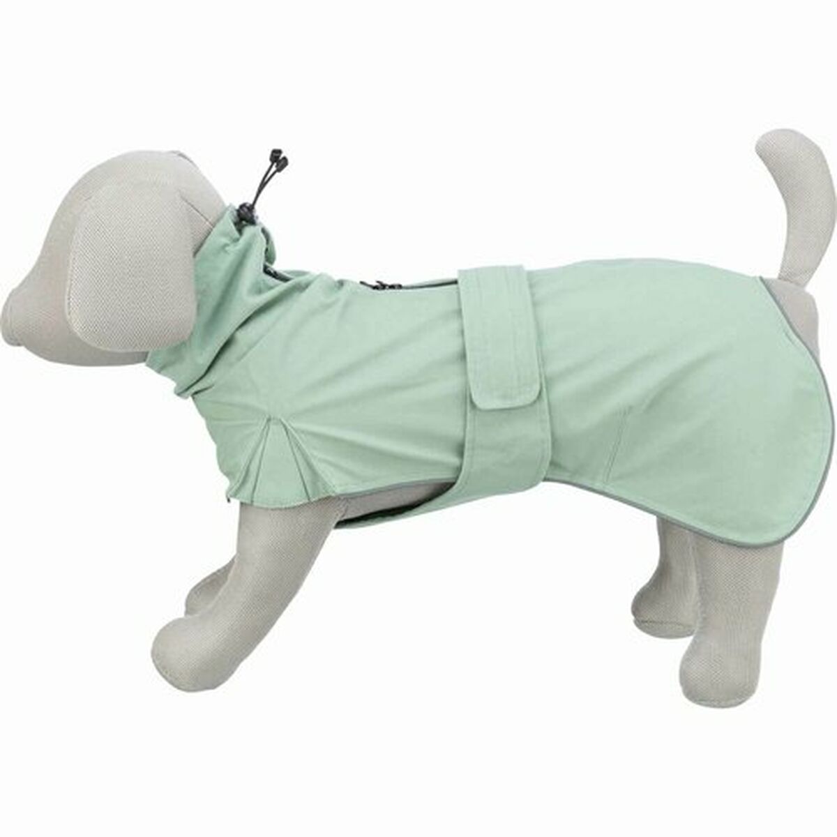 Dog raincoat Trixie Dublín Green L 62 cm, view 2