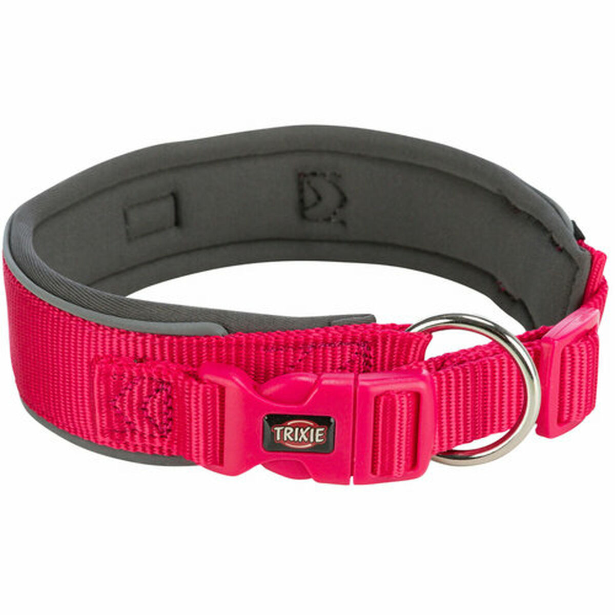 Dog collar Trixie Premium Graphite Fuchsia S/M 33-42 cm, view 2