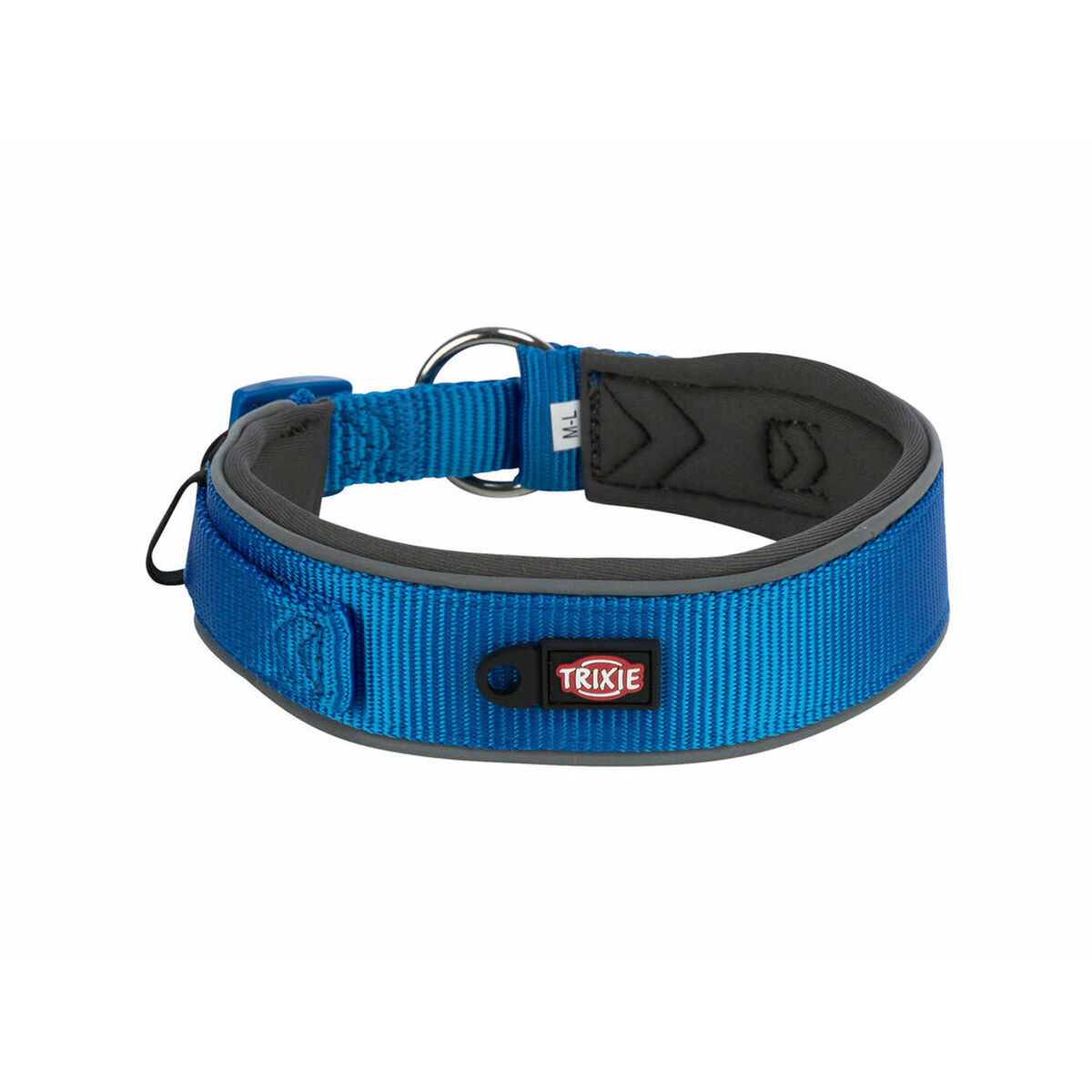 Dog collar Trixie Premium Graphite Cobalt blue XS/S 27-35 cm, view 3